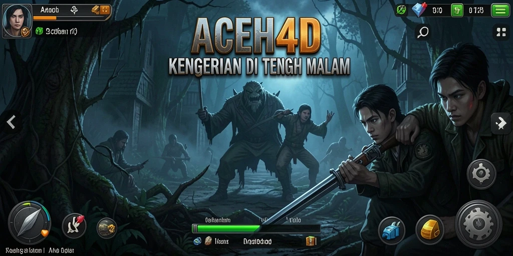 Tangkapan layar menampilkan adegan menegangkan dari gameplay <strong>ACEH4D</strong>.