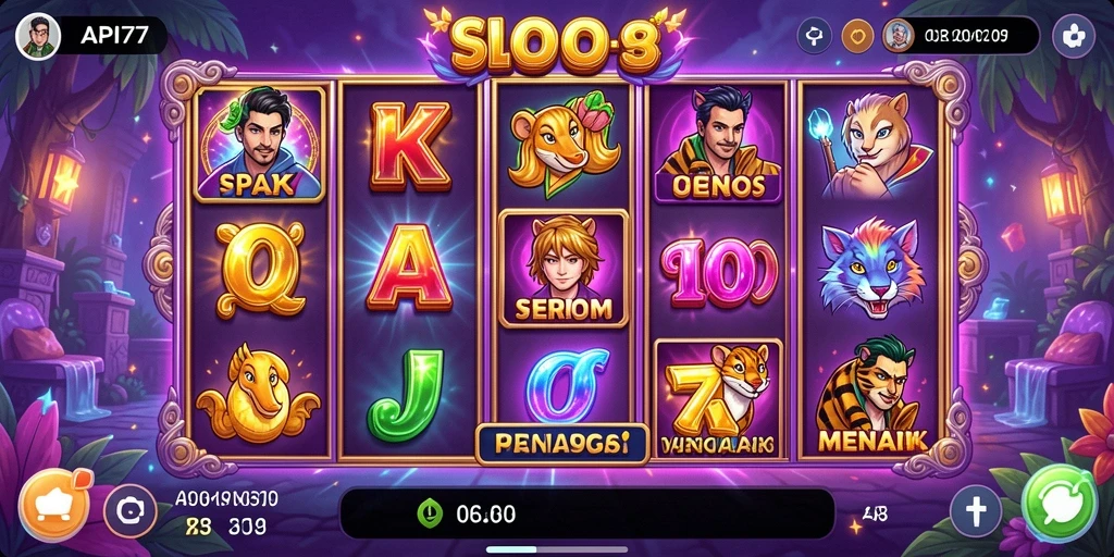 Tangkapan layar gameplay API77 menampilkan keragamannya yang seru.