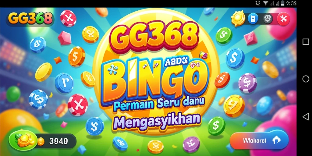 Tangkapan layar gameplay Bingo GG368 yang menarik dan interaktif.