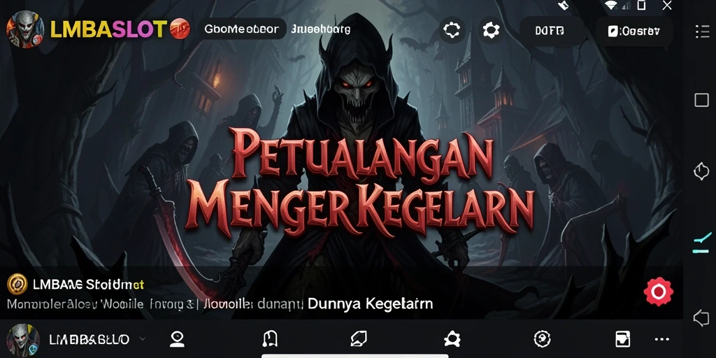 Gameplay mencekam dalam LMBASLOT yang menantang keberanian Anda.