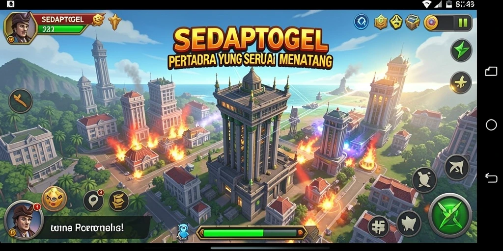 Gambaran tampilan gameplay menakjubkan dari SEDAPTOGEL.